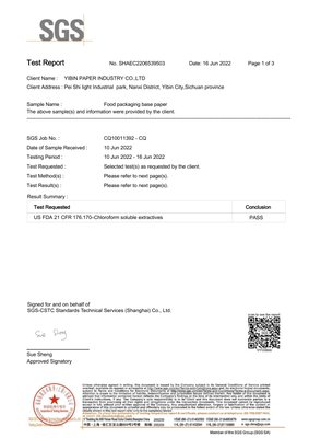 SGS Test Report
